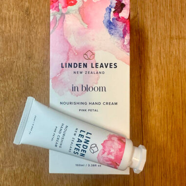 Linden Leaves Pink Petals Hand Cream